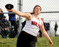 AT THE TAPE: Mt. Vernon edges New Palestine for HHC girls track title