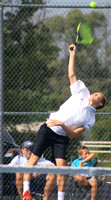 Lapel tennis proves to be a handful