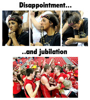 Disappointment and jubilation