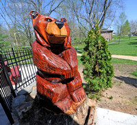 Maintenance man adds bear creation to Riley Park