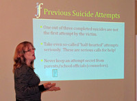 Expert addresses youth suicide problem