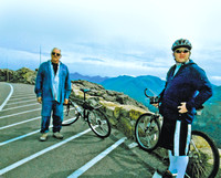 Lapel father-son duo tackle highest paved road