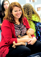 Baby dolls equipped to give students a realistic experience