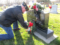 Veterans honor their departed brethren with wreaths