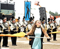 Marching Bulldogs perform at fairgrounds