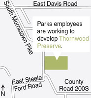 Development of 40-acre preserve reaches final stages