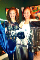 Twins at PHHS gathering prom gowns for students