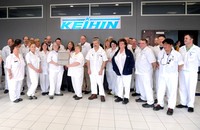 Honda recognizes Keihin for Herculean effort to provide new fuel injection port