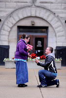 Greenfield couple gets engaged at site of first date 5 years ago