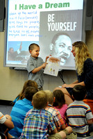 Kindergartners learn a poignant lesson on anniversary of famous speech