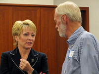 Lt. Gov. meets with local officials