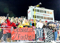 Semistate football - From the student section, a blast of enthusiasm for NP