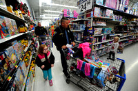 65 kids shop with officers in weekend events