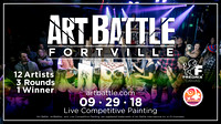 Art battle royale blue...and green...and orange...and....