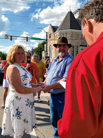 Couple marries at Riley Festival
