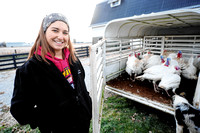 &quot;Serving their purpose&quot;: Eastern student raises turkeys for Feast of Plenty