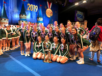 Cheerleaders second at nationals