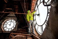 Courthouse clock gets its new hands