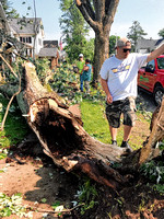 Pendleton residents face long clean-up following tornado