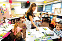 A DAY OF FIRSTS: New teacher begins her career right where she wanted to be