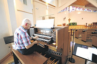 Melodic milestone: 50-year church organist follows in grandfather's pedal-pushing footsteps