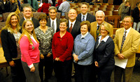 Newly elected officeholders sworn in