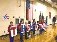 Veterans Day program offers students a chance to say thanks