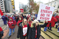RED TIDE RISING: Teachers hope rally gets lawmakers' attention
