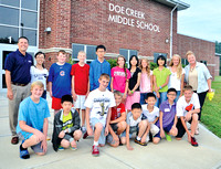 Students from China spend day at Doe Creek