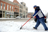 Hancock County takes latest round of snow in stride