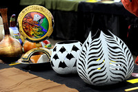 Artisans show how simple gourds can become beautiful  works of art...